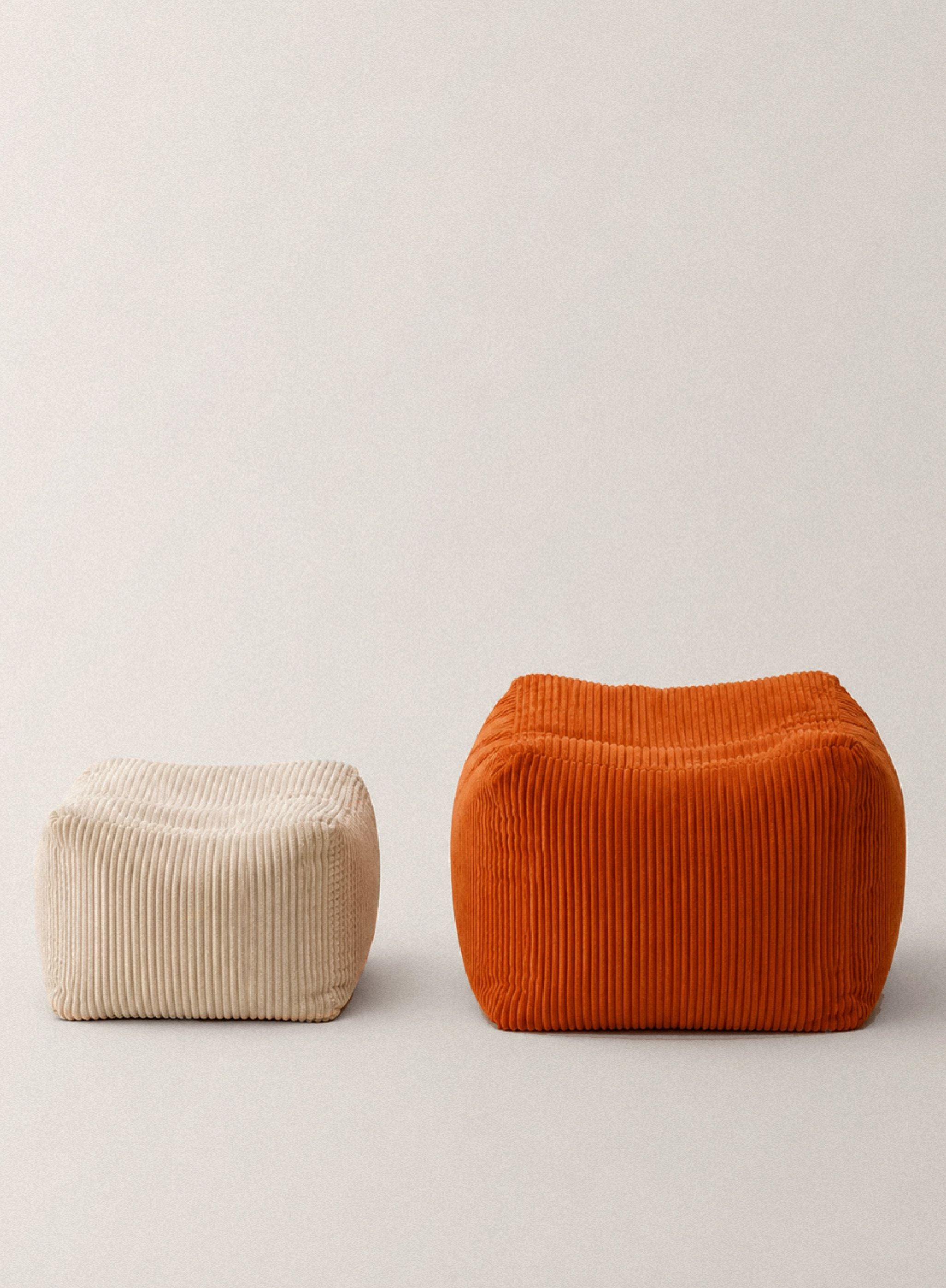모어바이브 TIER POUF STOOL 띠에 푸프 스툴 보조의자