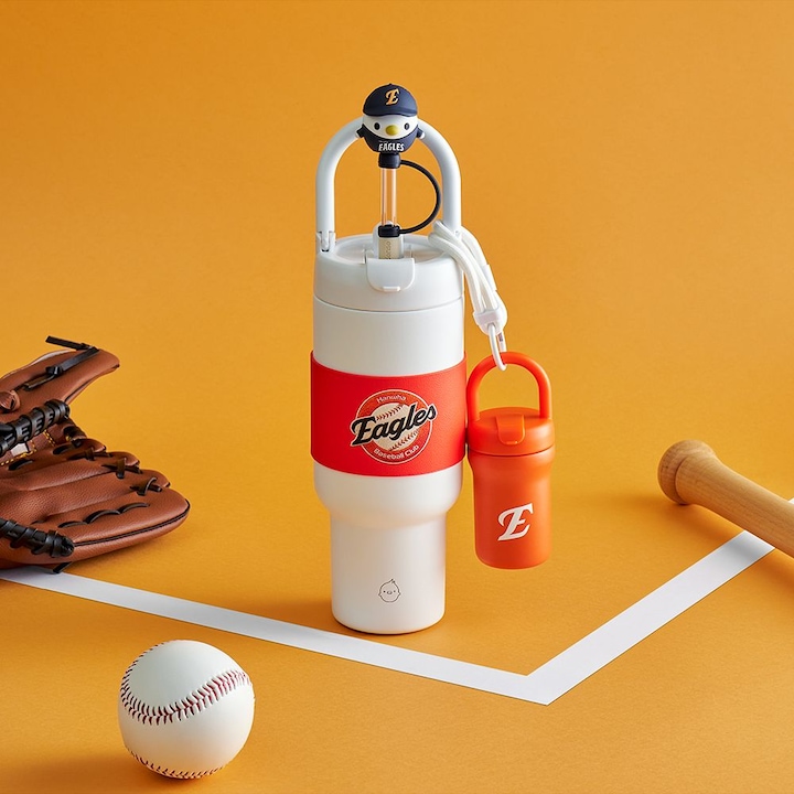 [오늘의집] 오덴세 오덴세 X KBO 투웨이 루프 텀블러 750ml + 스트로우 커버 + 미니텀블러 세트