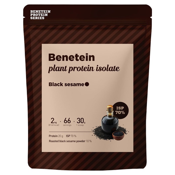 플랜트 프로틴 쉐이크 아이솔레이트 흑임자맛 2kg