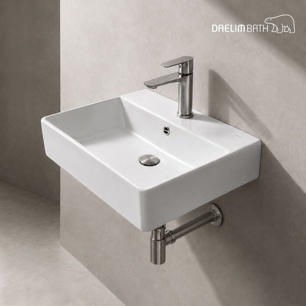 대림바스 슬림 벽걸이 세면대 CL310