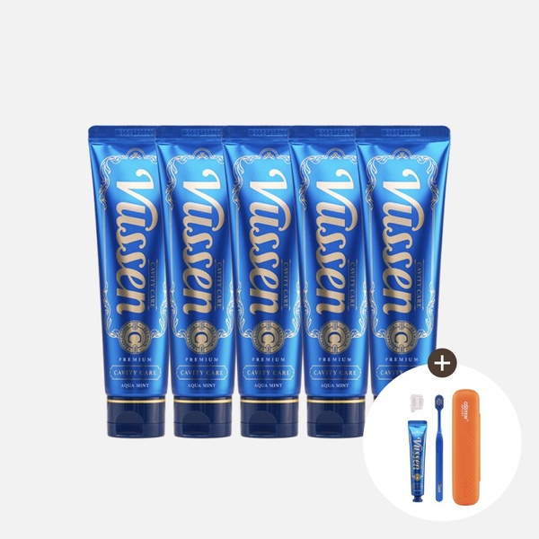 C 충치케어 치약 120g 5개입 + 양치키트 증정