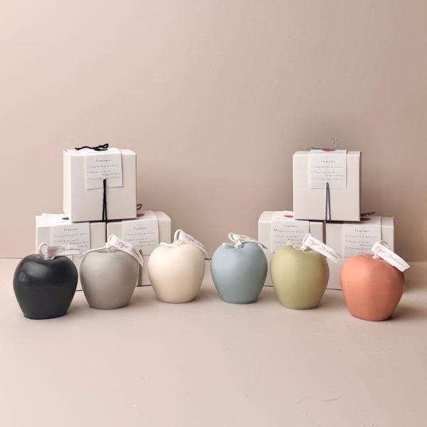 [오늘의집 단독] 사과캔들 6Color 오브제캔들 Apple Objet Candle
