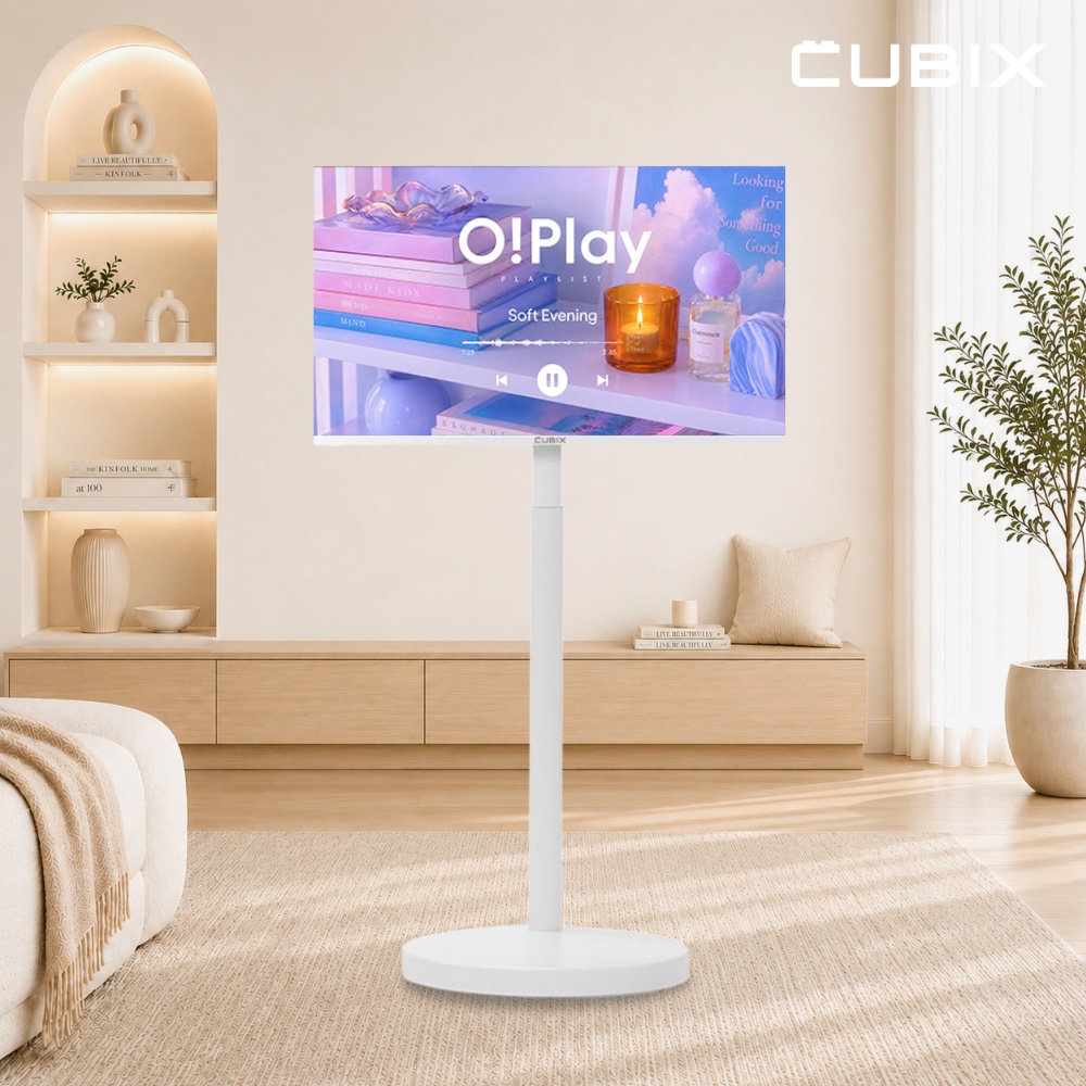 무빙큐빅스 무선 삼탠바이미 프리미엄 Air 60cm(24인치) FHD QLED 이동식 TV 가격 비교 큐빅스전자 무빙큐빅스 무선 삼탠바이미 프리미엄 Air 60cm(24인치) FHD QLED 이동식 TV