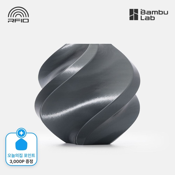 Bambu Lab 뱀부랩 필라멘트 PLA Silk+ 1kg 스풀형