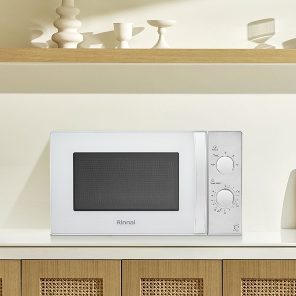 전자레인지 20L RMW-D201W 버튼식 다이얼식 원룸 화이트