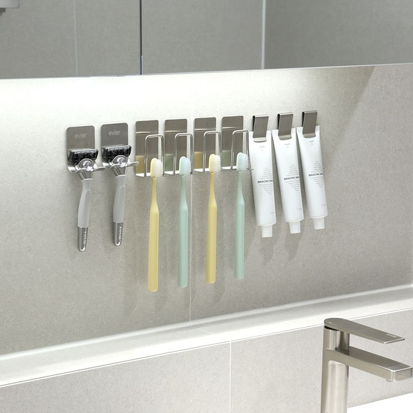 디럭스 올스텐 칫솔꽂이 세트 칫솔 치약 면도기 양치컵 걸이 2type(2인,4인)