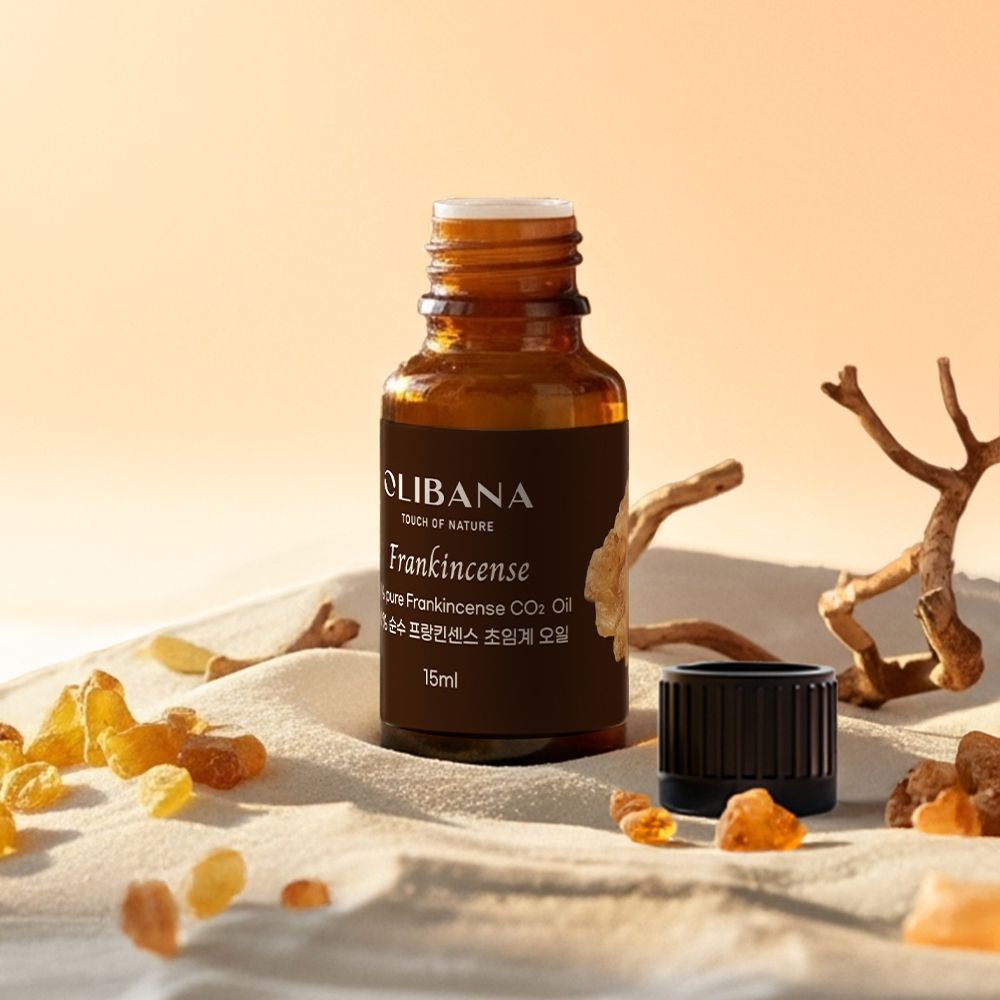 올리바나 프랑킨센스 초임계 에센셜오일 천연 100% 순수 원액 아로마테라피 15ml