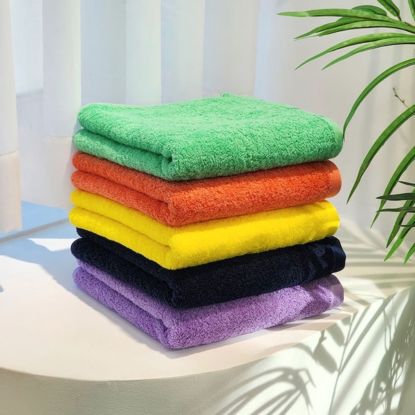 국내최초 60수 200g 고중량 12컬러 고급 항균 호텔수건 10장세트