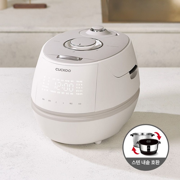 카드가23.8만! 올스텐 6인용 IH 전기압력밥솥 CRP-DHASNL0615FGW