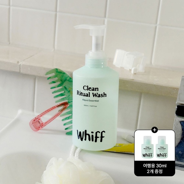 체취 제거 약산성 바디워시 500ml 1개 + 여행용 30ml 2개 특별 구성