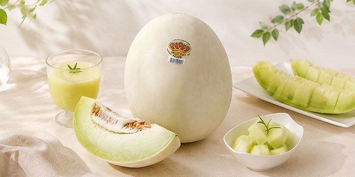 감동몰 털록 캘리포니아 왕관 허니듀 멜론 2수 x 개당 1.8kg 이상
