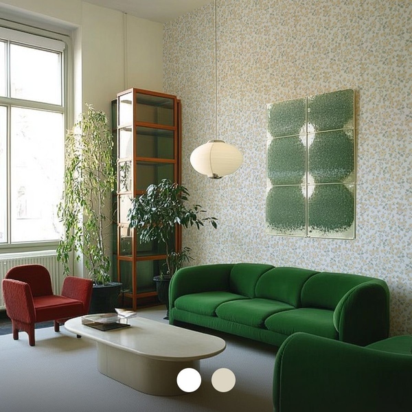 [오늘의집 단독] 셀프 스티커 떼기 쉬운 패브릭 벽지 Feerie Pattern