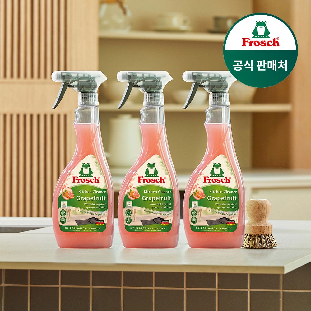 프로쉬 독일 다목적 자몽 기름때 클리너 500ml 3개