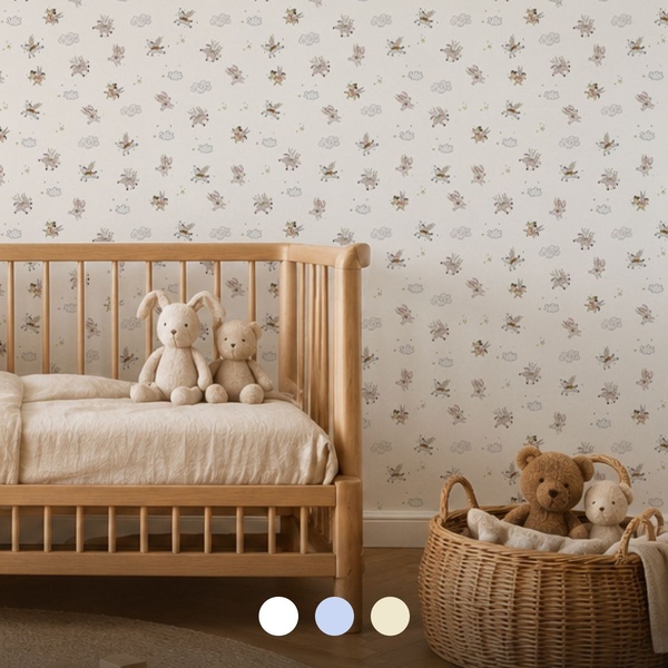[오늘의집 단독] 셀프 스티커 떼기 쉬운 패브릭 벽지 Vovowee Pattern
