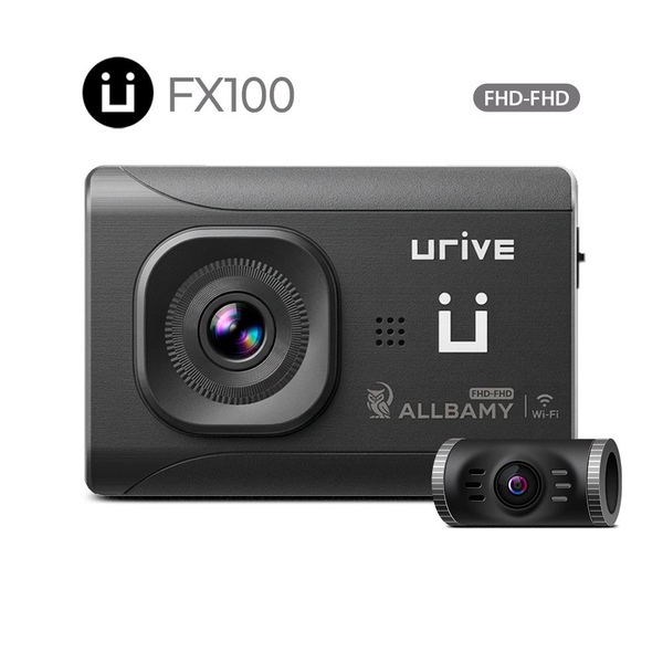 유라이브 Allbamy FX100 전후방 FHD 2채널 블랙박스