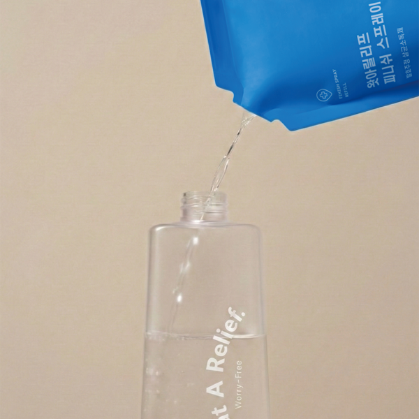 100% 푸드그레이드 살균소독제 피니쉬스프레이 리필 450ml