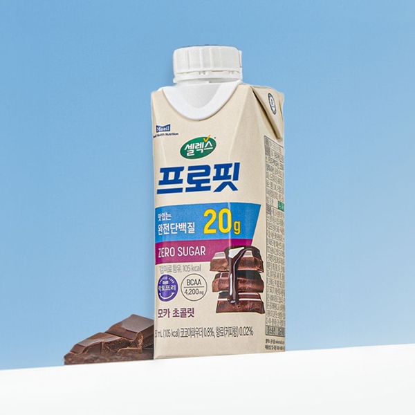 *셀렉스 프로핏 완전단백질 모카초콜릿 드링크 250ml 18팩