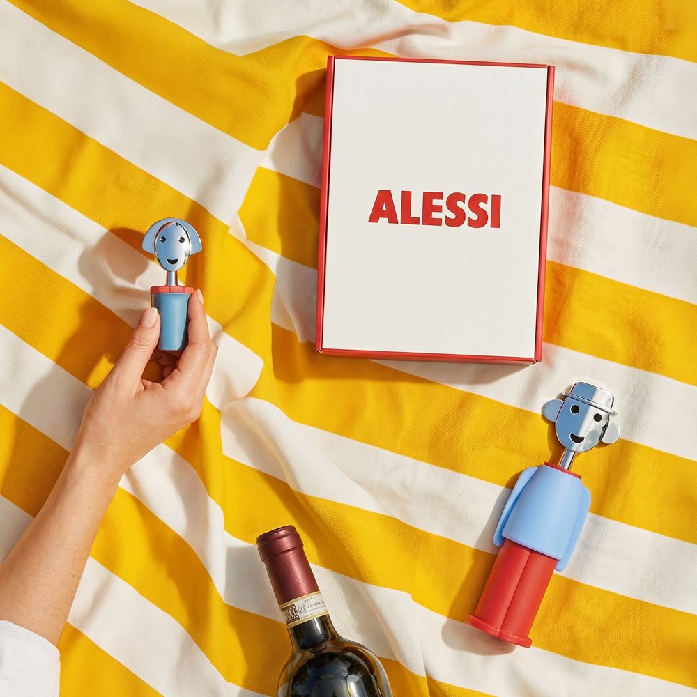 알레시 알레산드로M 와인오프너 + 안나 와인캡2 기프트 세트 (12colors) 가격 비교 알레시(ALESSI) 알레시 알레산드로M 와인오프너 + 안나 와인캡2 기프트 세트 (12colors)