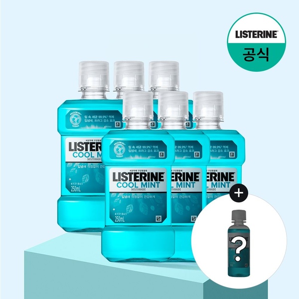 쿨민트 250mlx6+(증정)100ml 랜덤(스트롱)