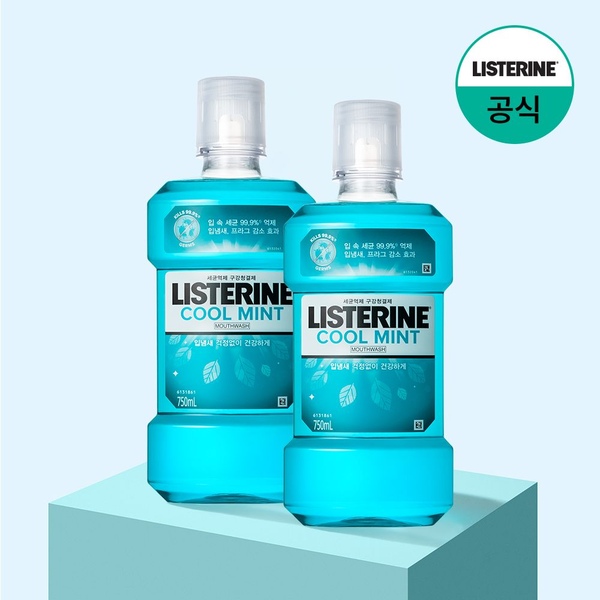 쿨민트 750ml x2
