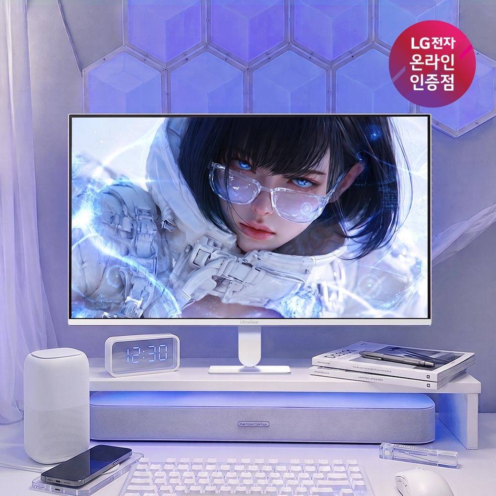 LG G4 32G403BW 144Hz FHD 1ms MBR 3면슬림베젤 화이트 게이밍모니터
