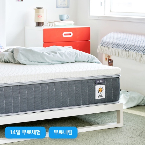 [오늘의집 단독] 굿모닝 토퍼 분리형 25cm 포켓스프링 매트리스 SS/Q