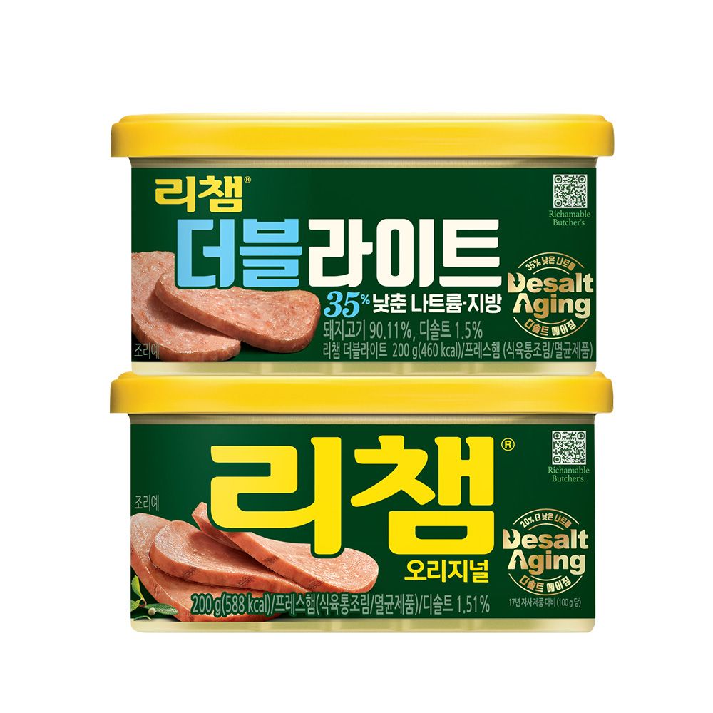 리챔 오리지널 200g*16캔