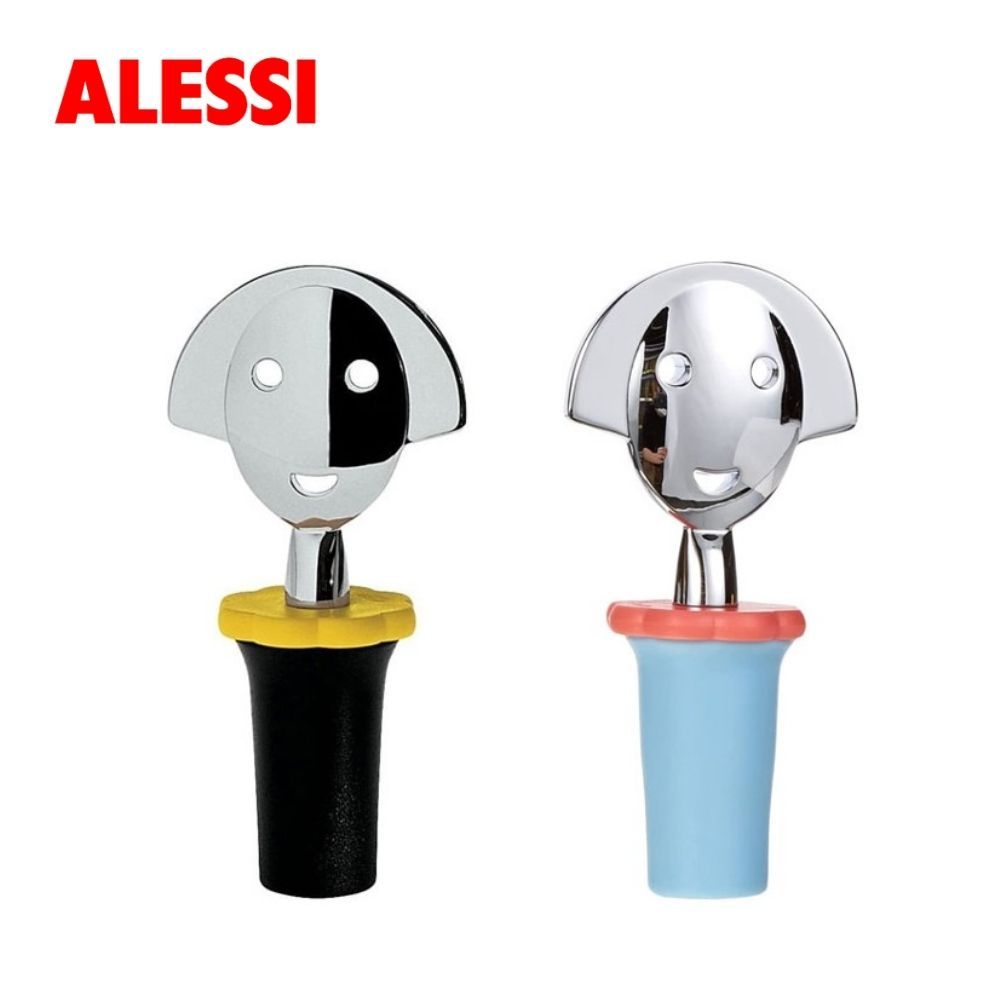 안나 Stop 2 와인마개 와인 스토퍼 2개 세트 가격 비교 알레시(ALESSI)해외 안나 Stop 2 와인마개 와인 스토퍼 2개 세트