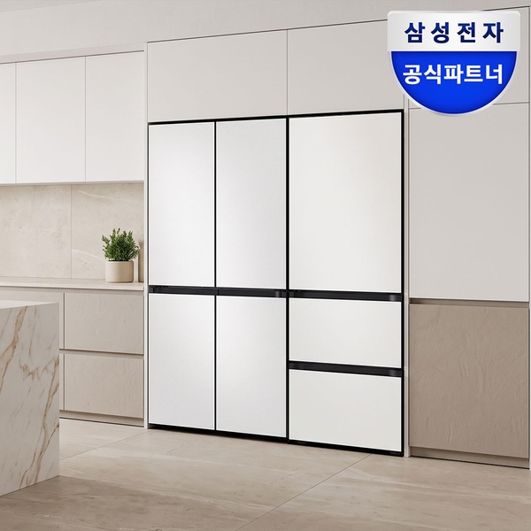 혜택가344만 비스포크 키친핏 냉장고 세트 RM70F63R2A RQ33DB74D2AP