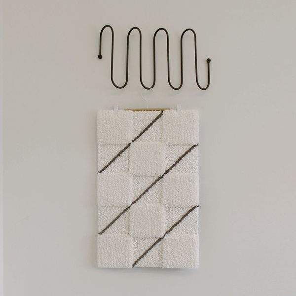 GRID 도어매트 - 브라운 (2 sizes)