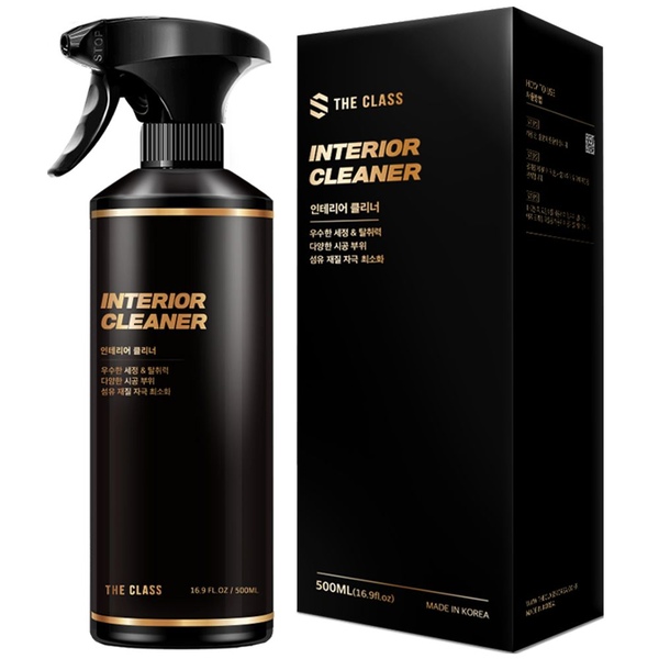 인테리어 클리너 실내 탈취 세정제 500ml 세차 자동차용품