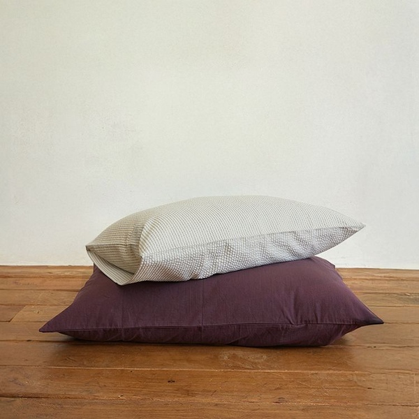 refine / 소프트워싱 40수 면 자루형 베개커버, 2colors, 2sizes