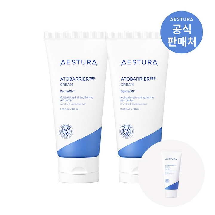 에스트라 아토베리어365 크림 80ml 더블