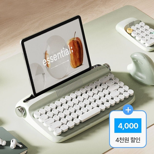 레트로2 미니 블루투스 텐키리스 키보드 B307
