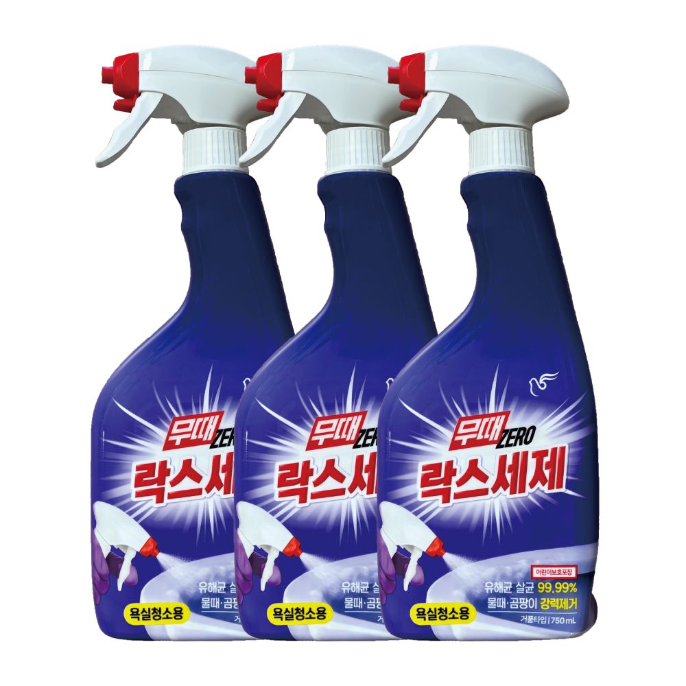 무때제로 락스세제 욕실청소용 750ml x 3개 가격 비교 피죤 무때제로 락스세제 욕실청소용 750ml x 3개