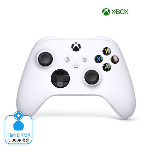[5천p 증정] Xbox 무선 컨트롤러 로봇화이트 게임패드 조이스틱