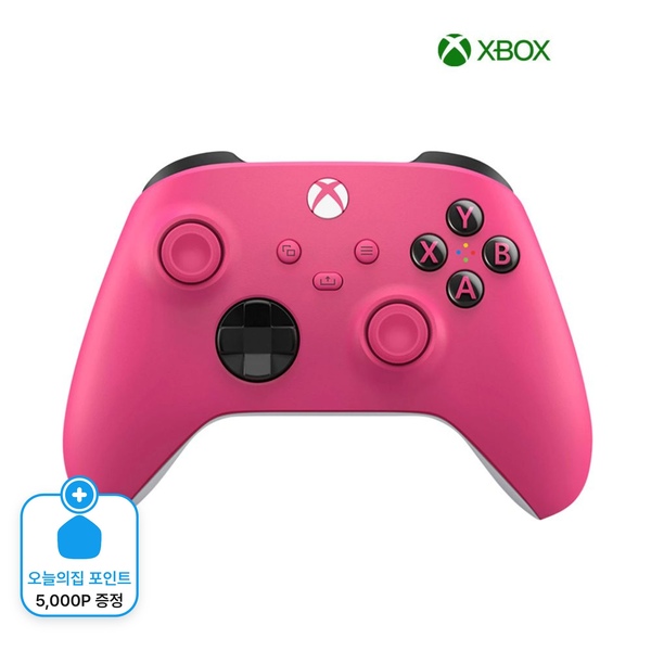 [5천p 증정] Xbox 무선 컨트롤러 딥핑크 게임패드 조이스틱