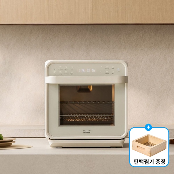 집요세 특가 22.9만! 스팀쿡 15L 플러스 간편스팀세척 에어프라이어 소이코튼