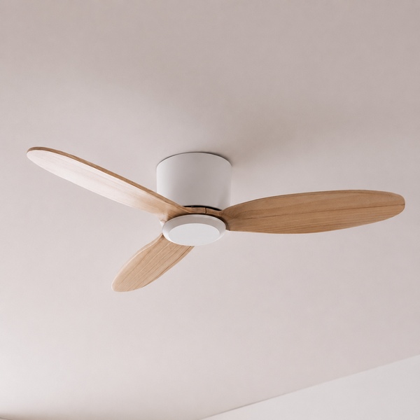 샌디 IoT 원격제어 BLDC 우드 실링팬 107cm 42인치 (LED조명 선택)