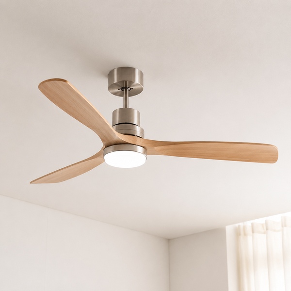 아론 IoT 원격제어 LED조명 BLDC 우드 실링팬 132cm 52인치