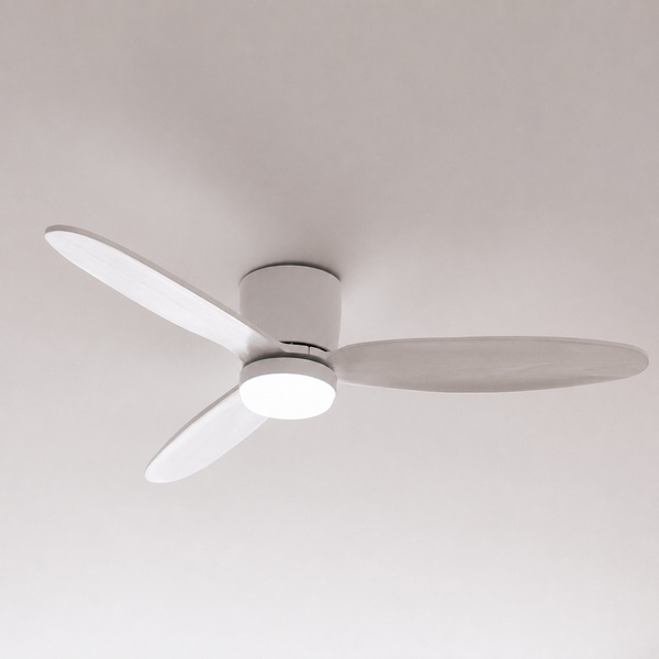 샌디 IoT 원격제어 BLDC 우드 실링팬 132cm 52인치 (LED조명 선택)
