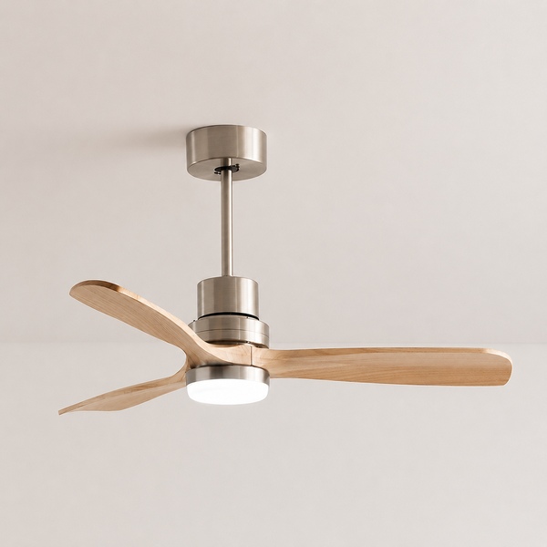 아론 IoT 원격제어 LED조명 BLDC 우드 실링팬 107cm 42인치