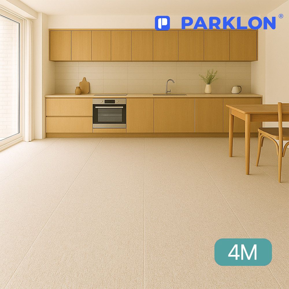 파크론 무지베이지 도도람 놀이방매트 400x140x1.0cm 거실 층간소음매트