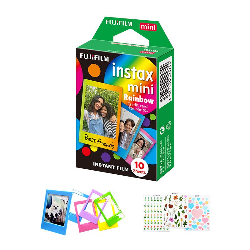 레인보우 디자인 미니필름 10장 instax mini Film 가격 비교 인스탁스 레인보우 디자인 미니필름 10장 instax mini Film