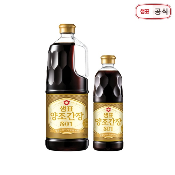 샘표 [80주년 기획세트] 양조간장801 1.7L+860ml