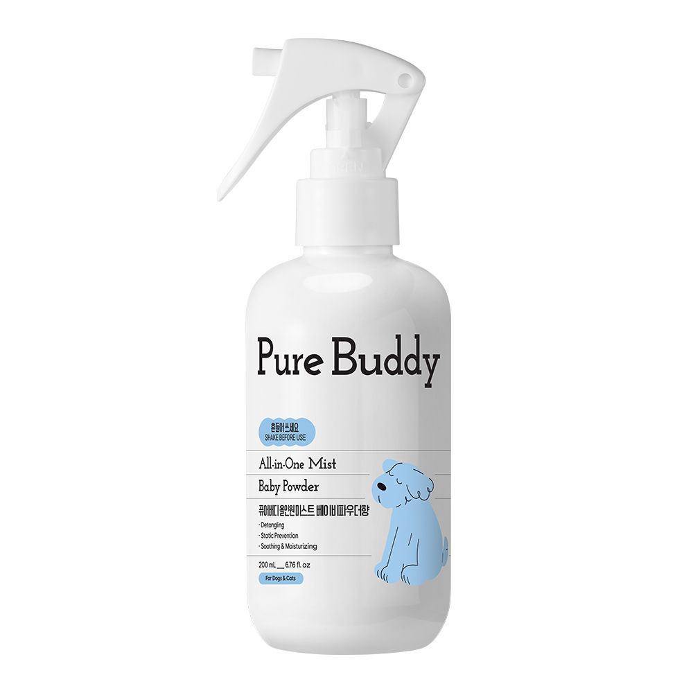 퓨어버디 올인원 미스트 베이비파우더향 200ml 강아지 고양이 미스트 가격 추이 퓨어버디 퓨어버디 올인원 미스트 베이비파우더향 200ml 강아지 고양이 미스트 - 최저가 11,900원