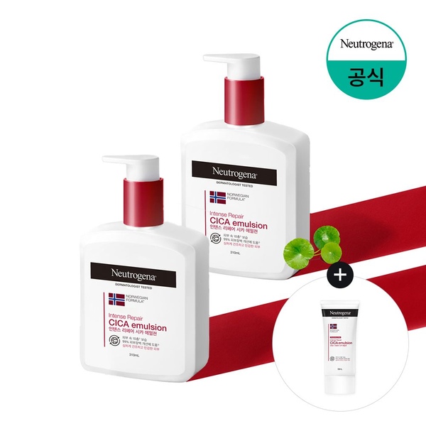 NEW 인텐스 시카 에멀젼 310ml x2 (플로럴향)+(증)N 시카 88ml