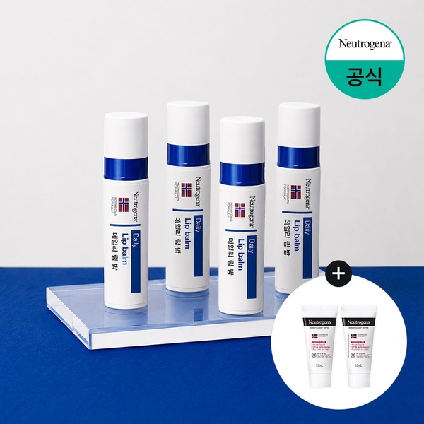 데일리 립 밤 4g x4+(증)N 시카 15mlx2
