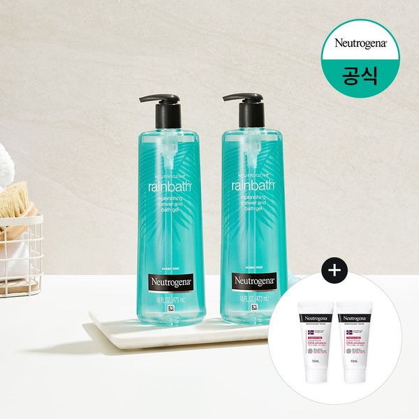레인바스 오션 미스트 바디워시 473mlx2+(증)N 시카 15mlx2