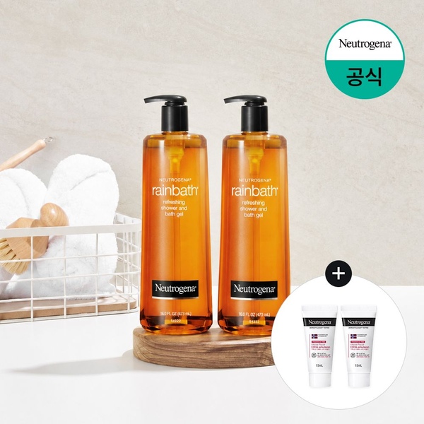 레인바스 바디워시 473mlx2+(증)N 시카 15mlx2